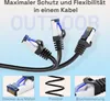 hb-digital RJ45 Patchkabel CAT 6a Outdoor S/FTP PVC PE 20m Produktbild-Vorschau 6