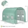 Outsunny Polyethylenfolie 3x2x2m Ersatzfolie mit 6 Fenster Produktbild-Vorschau 3