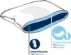 Diagram illustrating the layers and filling of a pillow. Produktbild-Vorschau