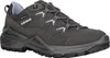 A single grey hiking shoe is shown against a white background. Voir les images du produit