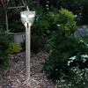 LED Solar Steckleuchte, Edelstahl, Bewegungsmelder, H 95 cm Produktbild-Vorschau 4
