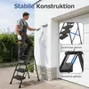 Sekey Trittleiter 2 Stufen Klappbar – Rutschsichere 36 cm Produktbild-Vorschau 6