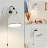 Spadacenta »Spadacenta« Vintage Wandlampe aus Metall, Weiß Produktbild-Vorschau 2