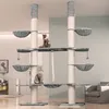 HAPPYPET XXL Kratzbaum-Landschaft für große Katzen - 2-in-1 Produktbild-Vorschau 2