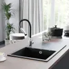 GranMaster FLESSILA DUAL Design-Küchenarmatur Schwarz – Produktbild-Vorschau 4