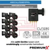 PremiumX Deluxe Octo LNB Signalumsetzer digital SAT-Empfang Produktbild-Vorschau 5