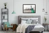 MuchoWow® Gerahmtes Poster Der Horizont von Manhattan und Produktbild-Vorschau 5