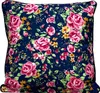 novely 2er-SET DEKOKISSEN D014 Rosen Dunkelblau- Produktbild-Vorschau 1
