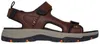 Sandali Del Marchio Skechers Del Modello Prewitt Marrone Anteprima dell’immagine prodotto 7