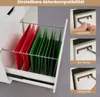 COSTWAY Caisson à roulettes avec 3 tiroirs, compartiments Voir les images du produit 4