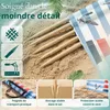 Lantigo Paravent de Plage Phare 10 m Brise-vent pour Voir les images du produit 6