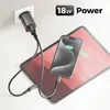 A smartphone and tablet are shown charging from a wall adapter using a USB-C cable. Produktbild-Vorschau