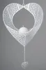 Hängedeko Herz als Kerzenhalter in Prado weiß, 32 cm Produktbild-Vorschau 1