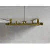 Mexen Mars grzejnik łazienkowy 700 x 500 mm, 224 W, złoty - Podgląd zdjęcia produktu 4