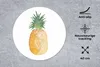 MuchoWow® Mauspad Mousepad Ananas - Aquarellfarbe - Weiß Produktbild-Vorschau 2
