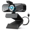 1080P Full HD Webcam,USB Webcam,Full HD-Webcam,mit mikrofon Produktbild-Vorschau 1