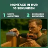 Novatool 10er-Set Pfostenkappen 91x91mm verzinkt mit Produktbild-Vorschau 5