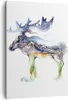 Bild auf Leinwand - Leinwandbild - Einteilig - Moose Berge Produktbild-Vorschau 1