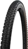 A close-up studio shot of a bicycle tire against a white background. Produktbild-Vorschau