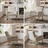 Fauteuil à Bascule, Fauteuil D'allaitement Avec Pieds En Voir les images du produit 6