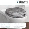 SCHÜTTE MDF WC Sitz Holzkern GREY STEEL, Toilettendeckel Produktbild-Vorschau 6