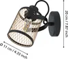 EGLO Wandlampe innen Dellow, Gitter Lampe Industrial, Produktbild-Vorschau 4