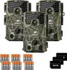 3 Stück Wildkamera 4K 36MP HD Wildtierkamera 36 Stück IR Produktbild-Vorschau 1