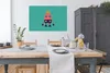 MuchoWow® Poster Roboter - Spielzeug - Gesicht - Rosa - Produktbild-Vorschau 3