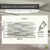 3D-Wandpaneele PVC | Holzoptik | Gebleichter Eichenparkett Produktbild-Vorschau 4