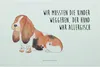 Mr. & Mrs. Panda Servierplatte Hund Basset Hound - Weiß - Produktbild-Vorschau 1