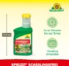 A product shot of a green bottle of Neudorff Spruzit Schädlingsfrei with marketing information and icons. Produktbild-Vorschau