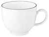 Seltmann Weiden Lido Black Line Kaffeetasse 220 ml 6er Set Produktbild-Vorschau 1