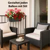 BigDean 2X Blumenkasten Balkongeländer 50cm Blumenkästen Produktbild-Vorschau 5