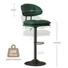 Hawthyhome Barhocker 2er Set Ergonomische Gepolsterte Produktbild-Vorschau 2