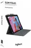 Logitech Slim Folio - Tastatur und Foliohülle - Bluetooth - Produktbild-Vorschau 18