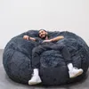 Pouf géant déhoussable Fourrure artificielle BANANAIR 200 Voir les images du produit 3