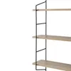[en.casa]® 3-fach Hängeregal mit stabilem Stahlrahmen in Produktbild-Vorschau 3