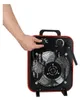DEDRA DED9924B, Elektrische verwarming, Rood, 9000 W, Productafbeelding-voorbeeld 12