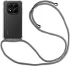 A smartphone case with a lanyard attached, shown against a white background. Produktbild-Vorschau