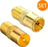 ORSEM SAT Adapter Set F-Stecker zum Antennenkabel Produktbild-Vorschau 1