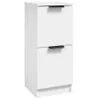 vidaXL Dressoir, wit, 30x30x70 cm, houtvezel Productafbeelding-voorbeeld 2