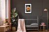 MuchoWow® MuchoWow® Gerahmtes Poster Blumen - Orange - Produktbild-Vorschau 3