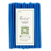 100 sztuk Niebieskie świece z wosku pszczelego № 140, Podgląd zdjęcia produktu 1