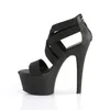 ASPIRE-669 Damen Sandale von Pleaser, Schwarz EU 38, US 8 Produktbild-Vorschau 3