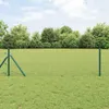 vidaXL Lasdraad omheining, 0,4 x 25 meter, PVC, groen Productafbeelding-voorbeeld 2