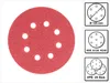 Set di fogli abrasivi per levigatrici rotorbitali, 25 Anteprima dell’immagine prodotto 11