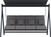 Blumfeldt Hängesessel Gartenmöbel - 4-Sitzer Balkonmöbel, Produktbild-Vorschau 1