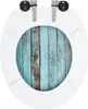 Toilettensitz mit Soft-Close-Deckel MDF Altholz-Design Produktbild-Vorschau 5