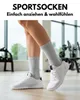 Sportsocken Herren Damen Tennissocken Baumwolle - 70211T Produktbild-Vorschau 2