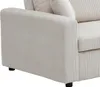 Schlafsofa 3-Sitzer - Cordstoff - Beige - INIZOR Produktbild-Vorschau 6